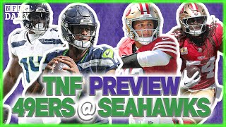 49ersSeahawks Preview  NFL Daily [upl. by Alleira281]