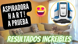 HART Revisión en ESPAÑOL Aspiradora a Prueba Review Unboxing InyecciónSucción Lava tu sala Facil [upl. by Maggs472]