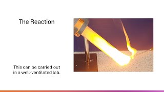 The reaction between sodium and chlorine [upl. by Ebeneser]