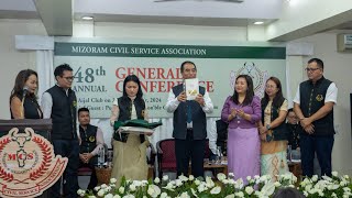 CM Thusawi Mizoram Civil Service Association 48th General Conference [upl. by Kennedy55]