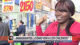 Inmigrantes ¿Cómo ven a los chilenos [upl. by Okimat]