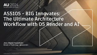 BIG Innovates The Ultimate Architecture Workflow with D5 Render and AI [upl. by Esekram]