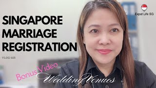 Singapore Marriage Registration [upl. by Kola115]