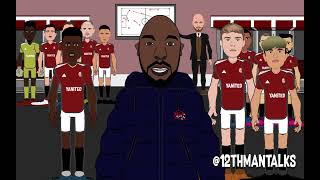 MAN UTD vs BRENTFORD  REACTION [upl. by Idieh678]