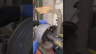 How to fix a buckled alloy wheel with CCM automotive mechanic alloywheels shorts [upl. by Zetrom]