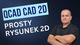 QCAD  Jak Rysować Geometrie 2D CAD [upl. by Hutt]