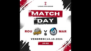 Rouen 7 8 Marseille du 18 10 2024 [upl. by Accebar]