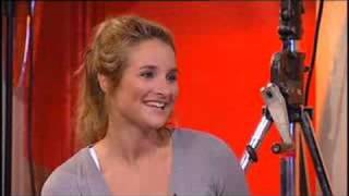 Lieke van Lexmond in het Schooltvweekjournaal na de uitzending [upl. by Luanni]