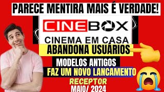 ATUALIZAÇÃO DO NOVO LANÇAMENTO DE RECEPTOR CINEBOX FANTASIA EM 31 DE MAIO DE 2024 [upl. by Klute893]