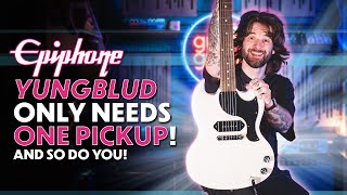 Epiphone YUNGBLUD SG Junior  The Guitar of Gen Z [upl. by Aikrahs]