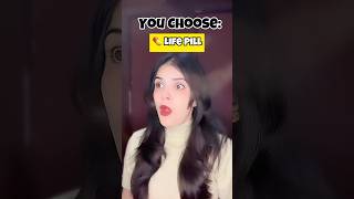 You Have To Choose Between Random pill Or Life Pill🤫 shorts youtubeshorts funny [upl. by Kohsa]