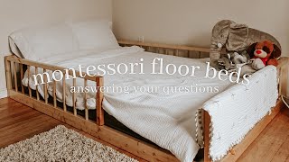 All About Montessori Floor Beds  Cost Transition FAQs More [upl. by Derek]