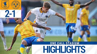 2425 HIGHLIGHTS  Mansfield Town 21 Shrewsbury Town  Castledine gets opener but Salop pegged back [upl. by Jez]