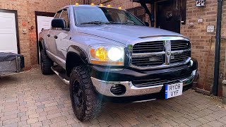 I brought a truck Dodge Ram 1500 57 litre V8 Hemi and it’s enormous [upl. by Bora226]