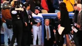 President Bushs Opening Pitch at Yankee Stadium After 911 High Quality [upl. by Alyel264]