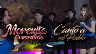 Morenita Consentida y Canto a mi pueblo  Los Nuevos Diamantes En Vivo [upl. by Ullund]