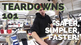 TEARDOWNS 101  Screen Printing Process Tips [upl. by Fai]