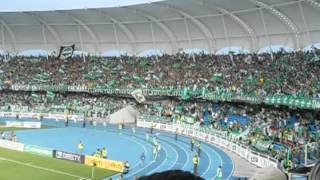 Frente Radical Verdiblanco  Deportivo Cali 11 Nacional  16032013 [upl. by Naugal630]