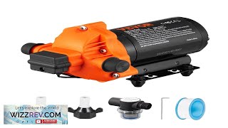 VEVOR Water Diaphragm Pump 110V AC 33 GPM Flow 45 PSI Rated Review [upl. by Flessel449]