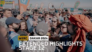 Extended Highlights Stage 12  Dakar2024  W2RC [upl. by Argus]