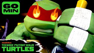 60 MINUTES of Raphs COOLEST Fight Scenes Ever 👊  Teenage Mutant Ninja Turtles [upl. by Ahsaek]