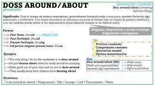 Phrasal Verb Doss around  about [upl. by Dawn]