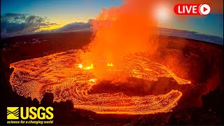 Kilauea volcano update Hundreds of quakes hit Hawaii Kilauea volcano shows signs of eruption [upl. by Pepita880]