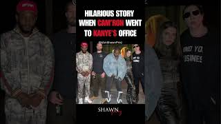 Camron Tells a Hilarious Story About Visiting Kanye West in Beverly Hills shorts comedy funny [upl. by Denoting]