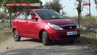 Tata Indica Vista 90 road test and video review [upl. by Sarena988]