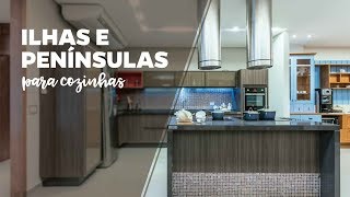 ILHAS E PENÍNSULAS PARA COZINHAS [upl. by Wallraff]