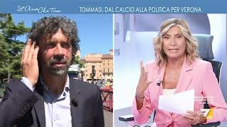 Damiano Tommasi giallorosso quotLa nostra proposta politica è alternativa a chi ha governato [upl. by Roos]