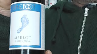 Wine  Barefoot Merlot Red Wine Review [upl. by Llewon248]