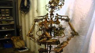 Rob Higgs  Humanoid clockwork robot automaton for The Best Offer Giuseppe Tornatore [upl. by Naejamron893]