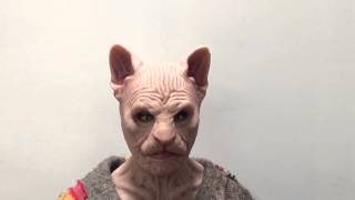 The Sphynx female fit silicone mask [upl. by Qiratla270]