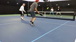 Pickleball  do lessons translate to the game 3rd shot 5th drop Pressure the opponents [upl. by Damalas]