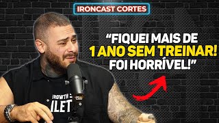 LEO STRONDA FALA SOBRE LESÃO PERIGOSA QUE TEVE NO PEITORAL – IRONCAST CORTES [upl. by Pawsner]