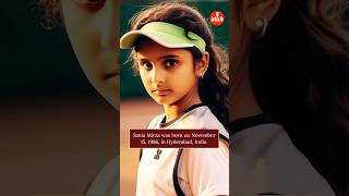 Sania Mirza Tennis Star Life Journey shorts viral journey [upl. by Aisad]