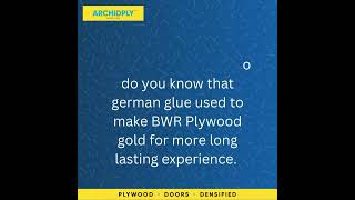 Lets Understand about Archidply BWR Plywood Gold [upl. by Allebram]