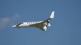 Beechcraft Starship Flyby at Airventure Oshkosh 2024 [upl. by Salbu]