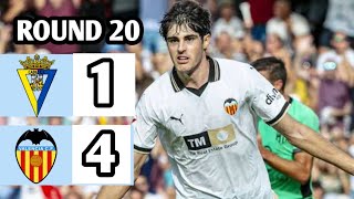 Cadiz vs Valencia 14 LaLiga Santander 2024 Breaking News [upl. by Lorenz]