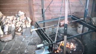 German barbecue engineering SpießbratenSpit Roast [upl. by Rengaw]