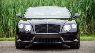 2013 Bentley Continental GTC V8  WR TV Walkaround [upl. by Akiner161]