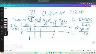 General Chem 2 Lecture Weak and Strong Acid solutions Determining pH amp percent ionization [upl. by Scribner103]