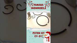 Yamaha Snowmobile Piston Kit 09817 ❄️ Osaka Marine High quality Snowmobile Parts Supplier pistons [upl. by Chouest]