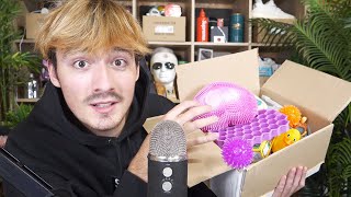 ASMR LIVE UNBOXING NEW TRIGGERS [upl. by Riva]