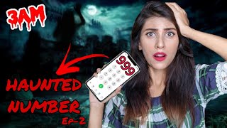 Calling HAUNTED Numbers at 3 am Ep2 😱 You Should NEVER Call  Little Miss Shree [upl. by Ahtnammas]