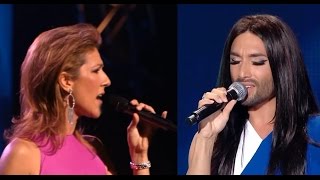 Celine Dion amp Conchita Wurst My Heart Will Go On [upl. by Vivian]