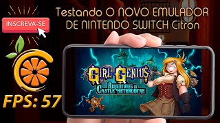 Testando O NOVO EMULADOR DE NINTENDO SWITCH Citron Android [upl. by Boatwright]