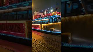 Blackpool illuminations heritage tram tour 131124 [upl. by Aileen]