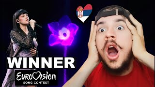 TEYA DORA  RAMONDA  Serbia 🇷🇸 WINNER of Eurovision 2024 REACTION [upl. by Fran792]